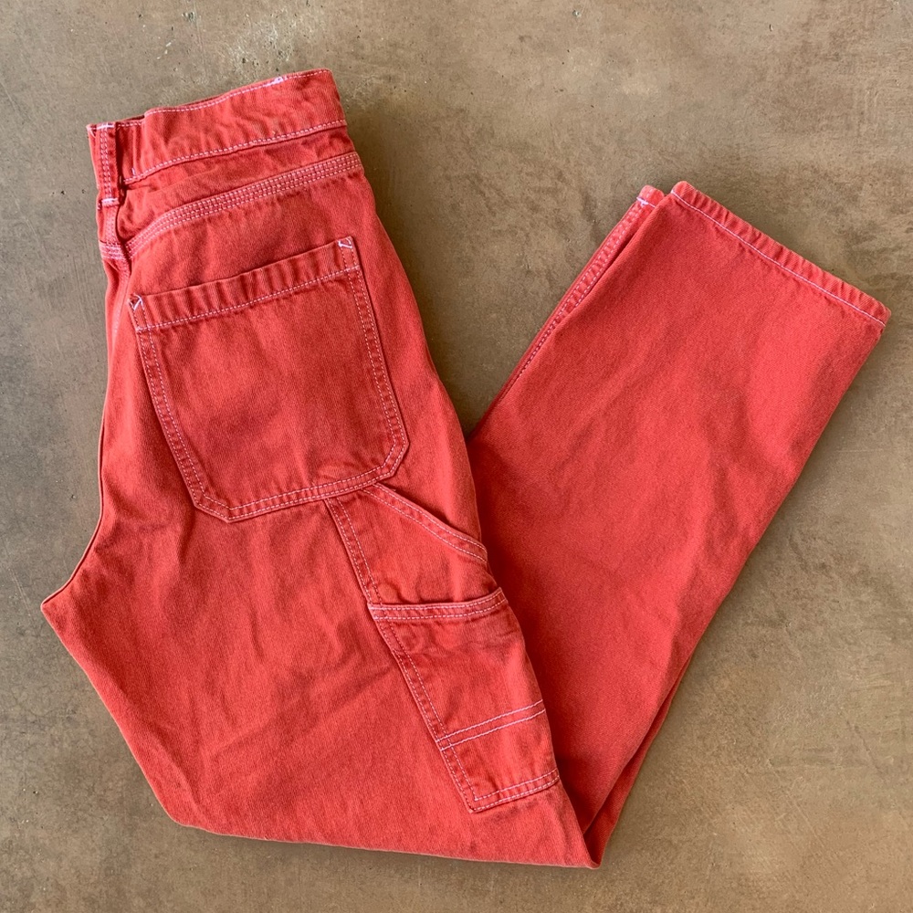 Red Carpenter Pants